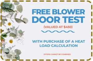 Free Blower Door Test Coupon